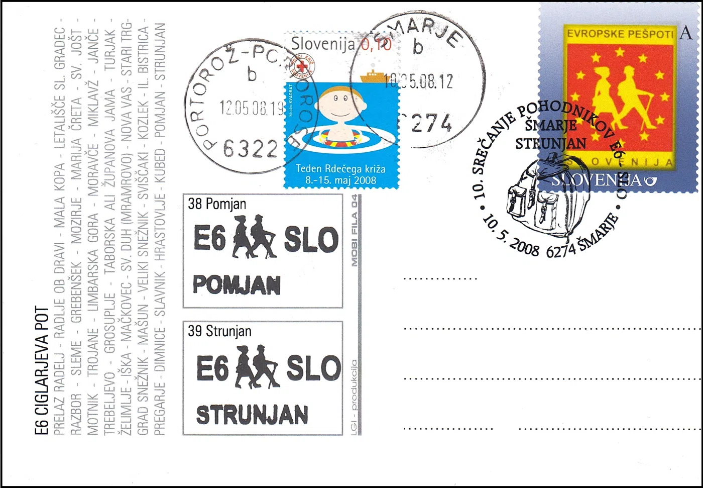 10. SREČANJE POHODNIKOV E6 SLO ŠMARJE - STRUNJAN